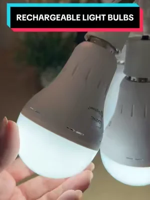 Use in your light fixtures now and you’ll already be prepared if the power goes out #rechargeablelights #emergencypreparedness #SummerVibes #dealsforyoudays #summerwins 