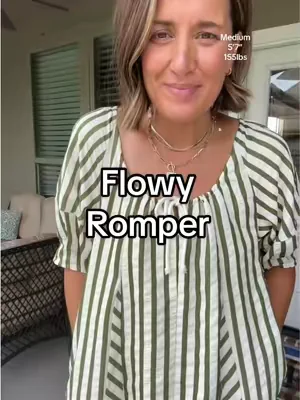 For the days I don’t want anything touching me, I’m reaching for this romper! #romper #dealsforyoudays #summeroutfits 