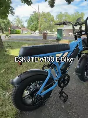 The Eskute V100 is wicked! Not only for the speed but the reliability and comfort this bike offers. The price is even better 😳 #ebike #electricbikes #roadbikes #dealsforyoudays 