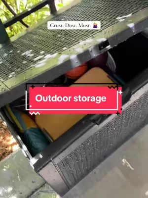 Much needed  #outdoorstorage 