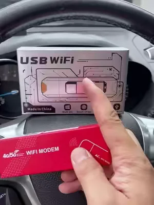 Joytutus fathersdaygift-【Requires a separately purchased data‑only SIM card】 4G LTE WiFi Smart Device 150Mbps USB Modem Unlocked Portable Car WiFi Adapter for Desktop PC Notebook TV Black Wireless Dongle Device fathersdaygift ##MustHave##ViralFinds##TrendingNow ##TikTokMadeMeBuyIt##AmazonFinds ### ######