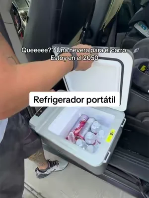 EUHOMY 12V Electric Cooler (Car Refrigerator) 🧊🚗 Si viajas con niños, haces camping o simplemente te gusta tener bebidas y comida fría durante el camino, esta nevera portátil te facilita muchísimo las cosas. Funciona tanto en el carro como en casa, es silenciosa y puedes controlar la temperatura fácilmente. ❄️ #tiktokshopcreatorpicks #summerwins #summervibes #dealsforyoudays #refrigeradorportatil  