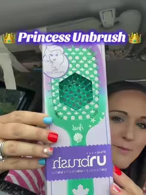 #unbrush #princess #Ariel #detangler 