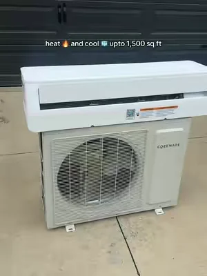 🔥🧊 #airconditioner #heating #minisplit #summerwins #tiktokshopsummerturnup 