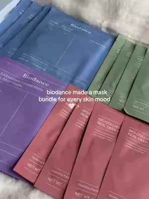 and its on a HUGE sale 🤍 biodance maskholic gift bundle collagen pdrn hydrogel masks tiktok shop #tiktokshopcreatorpicks #tiktokshopsummerturnup #DealsForYouDay #tiktokshopdealsforyou #biodance biodance best collagen sleeping mask firming pore tightening glass skin elasticity korean skincare buy with coupon maehni  