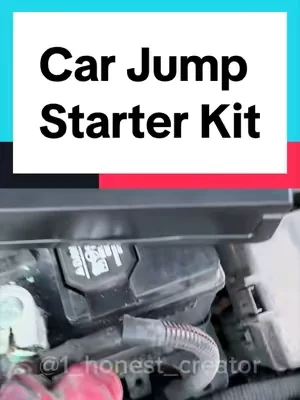 Replying to @Kinda cute 🥺👉🏾👈🏾 never leave home without this car jump starter kit #dealsforyoudays #tiktokshopmemorialday #PortableCarJumpStarter #CarJumper #JumperCables   