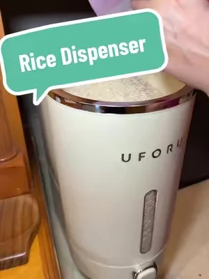 This rice dispenser is a must @UFORU Shop #ricedispenser 