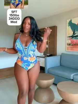 CUPSHE Boho Floral One-Piece Swimwear | Sculpting Tummy Control Swimsuit, Plunging V-Neck & Adjustable Straps Summer Beach Holiday Bathing suit #dealsforyoudays #SwimWeek #Summervibes #summerwins #tiktokshopsummerturnup 