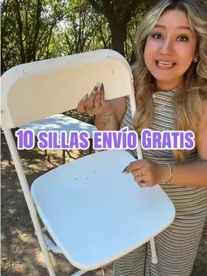 Sillas con envío gratis #chairs #party #foldingchair #dealsforyoudays #Outdoors 