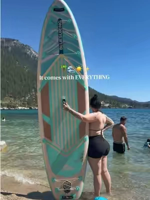 Best purchase YET! ✨🌊🏄‍♀️ #summeressentials #summerwins #dealsforyoudays #paddleboarding #summerfinds 