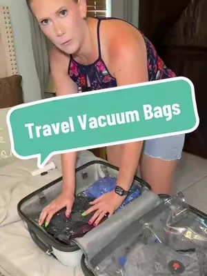 These vacuum bags make traveling so much easier #vacuumbags 