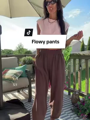Flowy boho style pants 👏🏻 #summeroutfit #cottonstyle #summerwins #dealsforyoudays 