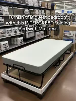 INTERGREAT Folding Bed with Mattress #DealsForYouDays #SummerWins 