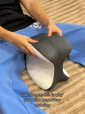Wish I found this knee pillow sooner #sidesleeper 