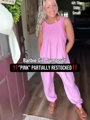 RUN 🏃 ‼️‼️‼️You all have been waiting! Partially restocked on the color PINK! @Fisoew Clothing Co. #fisoew #fisoewfashion #dealsforyoudays @Fisoew Fashion #pinkromper #jumpsuit 