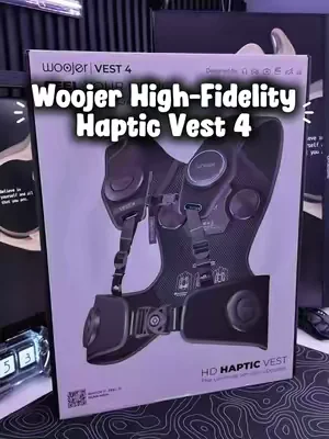 Woojer High-Fidelity Haptic Vest 4 - for VR, Games, Music, Movies @Woojer #woojer #woojervest #tiktokshopcreatorpicks #dealsforyoudays 