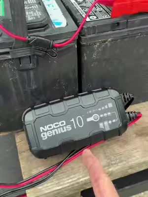 Keep your batteries fully charged and ready to go with the NOCO GENIUS10 Smart Battery Charger. This 10-amp charger works with 6V and 12V batteries, providing charging, maintenance, trickle charging, and battery repair modes for cars, trucks, motorcycles, boats, ATVs, RVs, and more. Waterproof, compact, and easy to use. #nocosuperbrandday #FathersDay #tiktokshopcreatorpicks #jumpstarter #SummerVibes @noco 