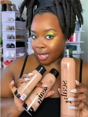 If you want that waterproof setting spray to work, you need to apply generously! @Sooo Pro Cosmetics #waterproofsettingspray #waterproofmakeup #sealitsettingspray #dealsforyoudays #tiktokshopcreatorpicks 