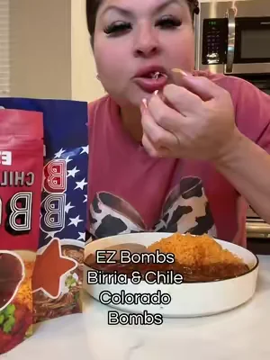 Chile Colorado & Birria Bombs are hot right now and perfect for your 4th of July Gathering! Click link below to order! @EZ Bombs #EZBombspartner