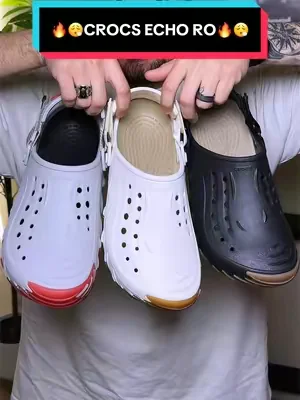 Comfort has officially been redefined. 🔥 The Crocs Echo RO combines bold streetwear style with unbelievably soft, all-day comfort. The dynamic sole delivers incredible cushioning, while the adjustable Velcro strap lets you dial in the perfect fit every time. One of my personal favorites—and one of my top sellers—for a reason. Clip the coupons for extra savings, grab the free shipping while it’s available, and check them out for yourself. I’ll leave the link right down here. 👇@Crocs #crocs #clogs #crocsechoro #comfortshoes #TikTokShopFinds 