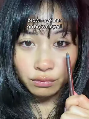 For my brown eyed baddies brown eyeliner is where it’s at!!! Using my FAV waterproof eyeliner from persona cosmetics in chocolate! #browneyes #browneyemakeup #personacosmetics #browneyeliner #eyelinertutorial 