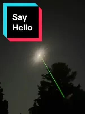 My Laser pointer is great for astronomy to point things out in The night sky! #Laser #Laserpointer #Astronomy #nightsky #moon 