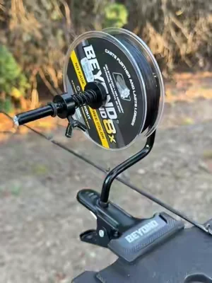 @Beyond Braid EZ-line Spooler makes spooling up a reel so much easier! #fishing #bassfishing #fishinglife #fishingtiktoks #dealsforyoudays 