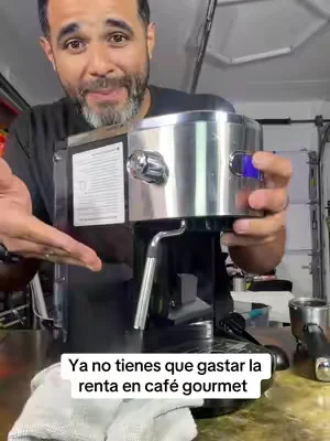 Máquina de hacer café en casa #cafe #espresso #dealsforyoudays #tiktokshopcreatorpicks #summerwins 
