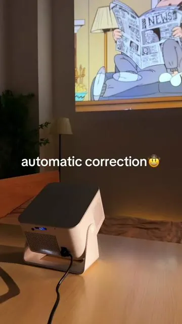 automatic correction#FathersDayGift #projector #homecinema 
