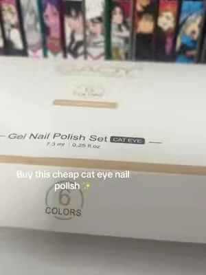#cateye #nails #gelxnails #fyp #fyppppppppppppppppppppppp 