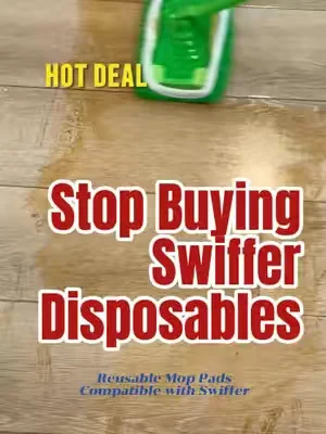 Stop throwing away Swiffer pads! These reusable ones last all year 😍 #swiffer #swifferhack #dealsforyoudays #tiktokshopdealsforyoudays #summerwins 