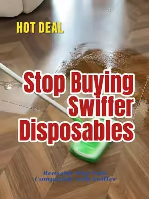 Let’s be real…you don’t even need those disposable Swiffer pads!🤫🧼#swiffer #swifferhack #dealsforyoudays #tiktokshopdealsforyoudays #summerwins