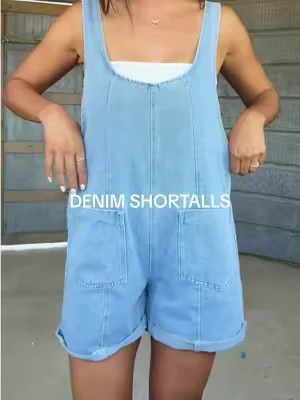 Replying to @annabellejpalmer the overalls I keep reaching for, for 2 summers now. they’re SO good for all my butter moms 🪿 #denimoveralls #shortoveralls #summeroutfits #DealsForYouDays #SummerVibes 