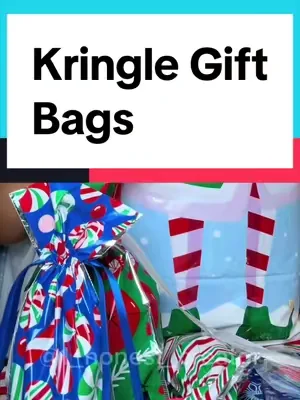 The BEST Christmas invention saving moms sanity and time every year #christmashack #christmasgifts #giftbags #christmasbags