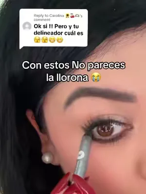 Replying to @Carolina 🌻🍒🫶🏽 el mejor delineador resistente al agua en todos los colores #Eyeliner #delineador #makeup #@Wonderskin 