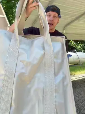 these things are MASSIVE #leafbags #reusablebags #shoppingtotebag #totebag #dealsforyoudays 