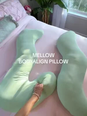 side sleepers will get it @Mellow Sleep  #mellowsleep #sidesleeper #bodypillow #bettersleep #dealsforyoudays 