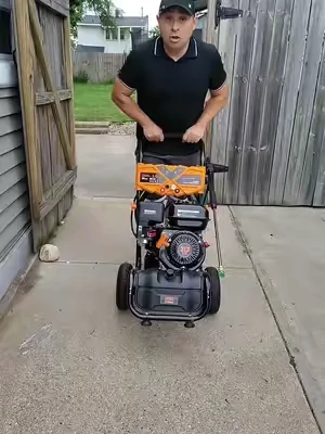 Gas Powered Pressure Washer 3500 PSI, 2.3 GPM Heavy Duty High Power Washer, 212CC 7HP Engine with 25Ft Pressure Hose, Axial Aluminum Pump, Soap Tank, 4 Quick #GasPressuareWasher  #PowerWasher #FatherDayGift #DealsForYuoDays  #Summerwins 