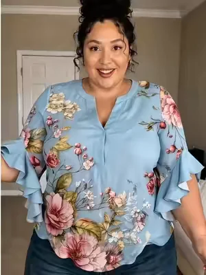 #tiktokshopusa #plussizetryon #comfortablefashion #tiktokfinds#top 