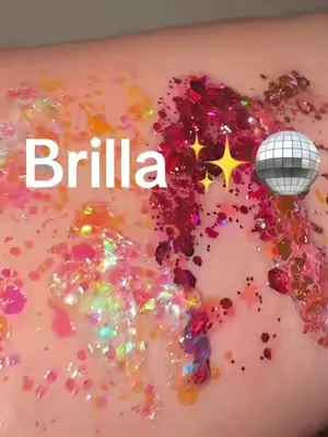 Face & Body Glitter Gel  #glitter 