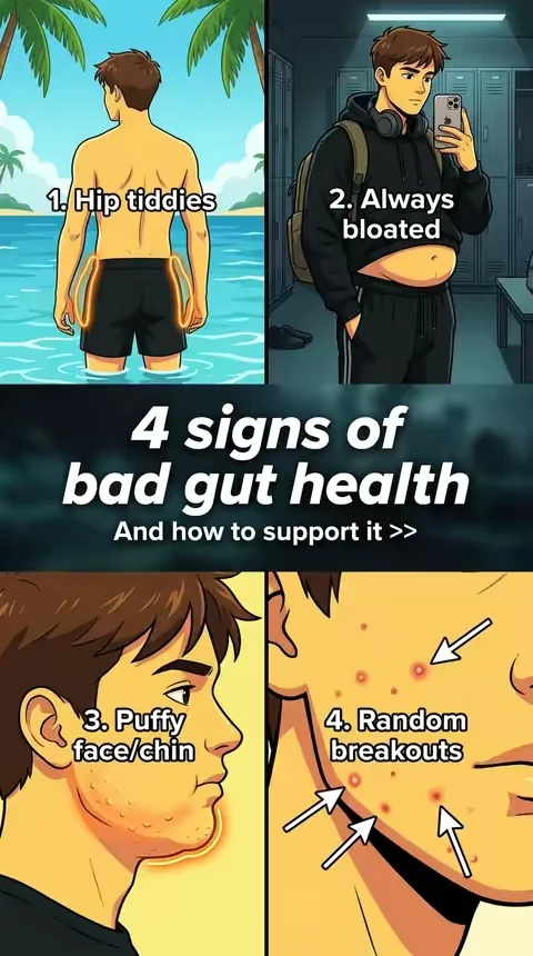 3 signs your 🫵 gut may need some support!! # #guthealthtiktok #gut #goligummies #wellnessbundle #tiktokmademebuyit