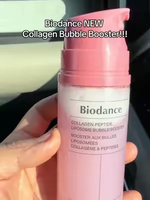 Biodance Collagen Peptide Liposome Bubble Booster 💗 * Micro-bubble foam essence * Collagen peptide care * Helps skin look plump * Boosts hydration glow * Lightweight serum texture #biodance #bubblebooster #collagenpeptide #koreanskincare 