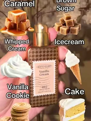DealsForYouDays SCENT STAMP #002 Vanilla Cream Eau de Parfum | Vanilla Cream Perfume | Vanilla Perfume | Gourmand Perfume | Sweet Vanilla Fragrance | Creamy Vanilla Scent | Warm Vanilla Perfume | Vanilla Lover Perfume | Everyday Perfume | Long Lasting Perfume | Travel Perfume | Affordable Vanilla Perfume #DealsForYouDays #TikTokShopCreatorPicks #VanillaPerfume #GourmandPerfume  