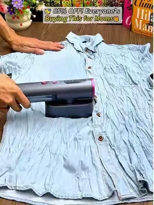🥳Mom’s Morning Savior, Quick Steam Iron with Free Shipping🛍️#steamer #travelsteamer #travelessentials #ironing #dealsforyoudays 