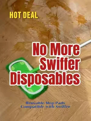 Stop throwing away Swiffer pads! These reusable ones last all year 😍 #swiffer #swifferhack #dealsforyoudays #tiktokshopdealsforyoudays #summerwins 