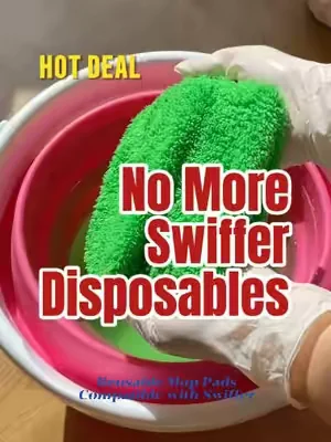 I switched to reusable Swiffer pads and never looked back.😍🧼#swiffer #swifferhack #dealsforyoudays #tiktokshopdealsforyoudays #summerwins