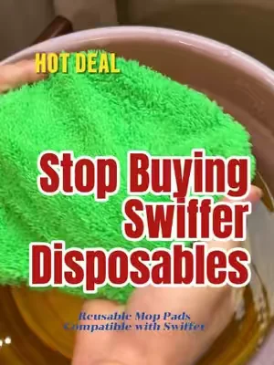 5 reasons I’m never buying swiffer disposables again.🤫🧼#swiffer #swifferhack #dealsforyoudays #tiktokshopdealsforyoudays #summerwins