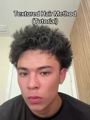Hair tutorial for texturing flat hair 🤝 #stylinghair #straighthair @BASED 