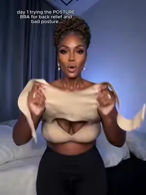 Fix your posture INSTANTLY. 🦊 #posture #backpain #pushupbra #DealsForYouDays #tian