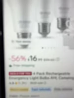 #fyp #MomsofTikTok Perfect for camping or emergencies #emergencylightbulbs #lightbulbs #rechargeablelight 
